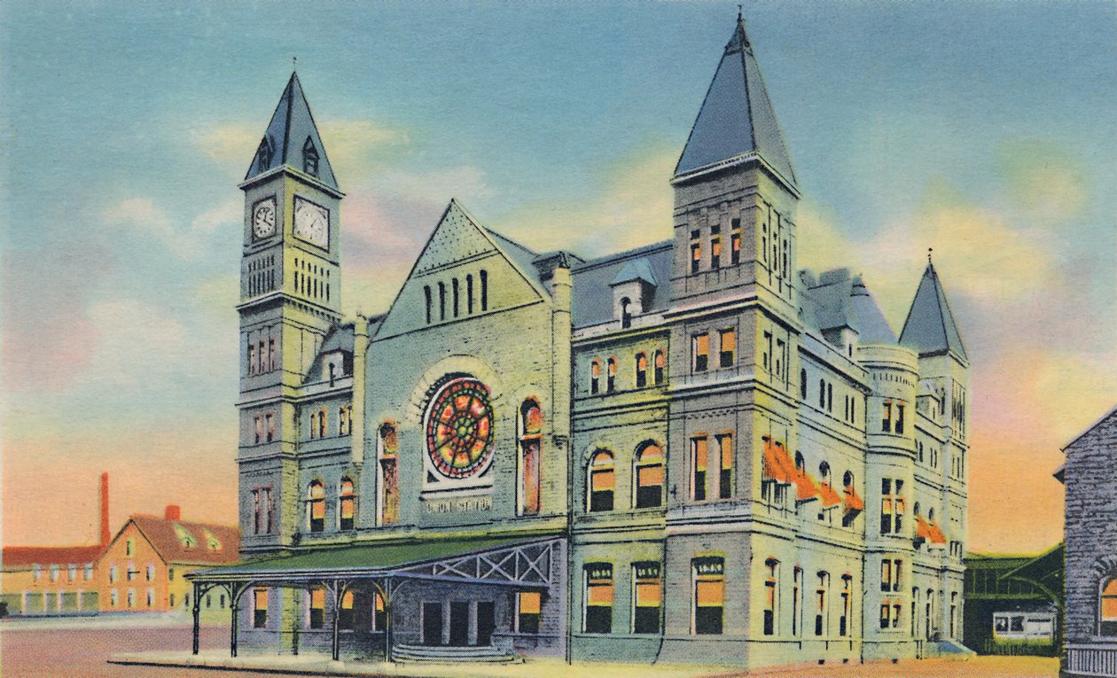 Union Station, 10th and Broadway by Caufield and Shook