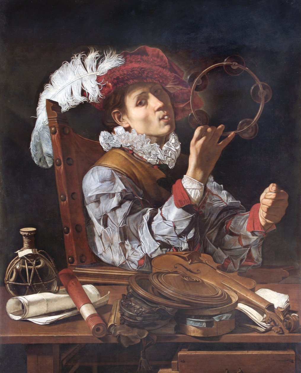 A Musician, c.1610 by Cecco de Caravaggio