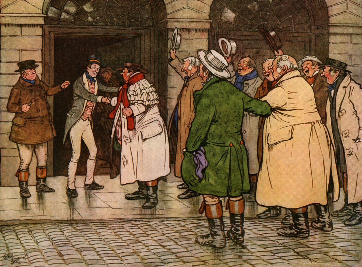 The Posthumous Papers Of The Pickwick Club by Charles Dickens by Cecil Alden