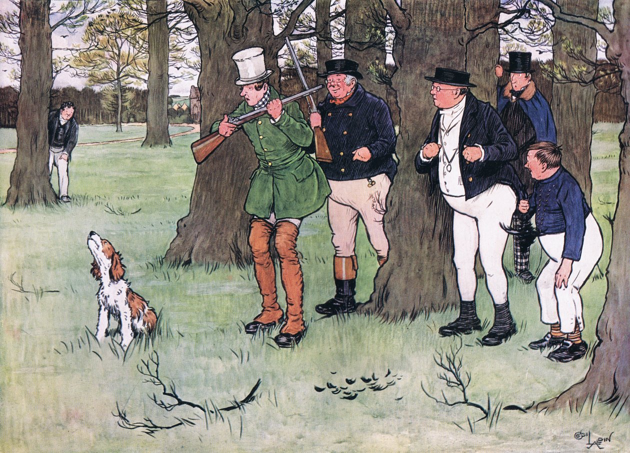 Bless my soul! said Mr Winkle, I declare I forgot the cap by Cecil Charles Windsor Aldin