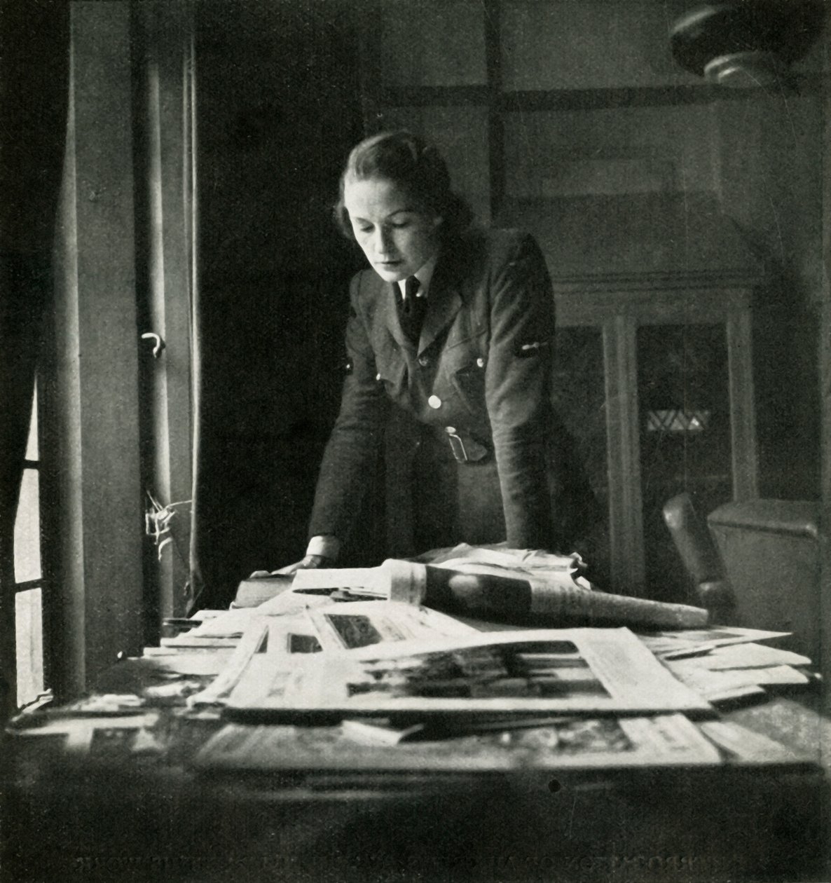 In The Reading Room by Cecil Beaton