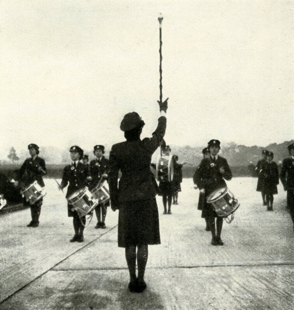 W.A.A.F. Band on Parade, c1943 by Cecil Beaton