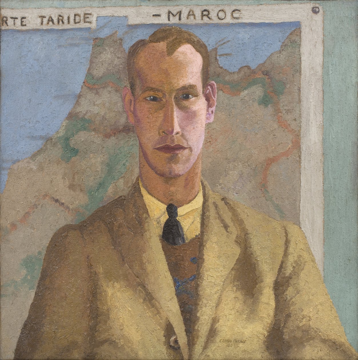 Portrait of Lett Haines by Cedric Morris