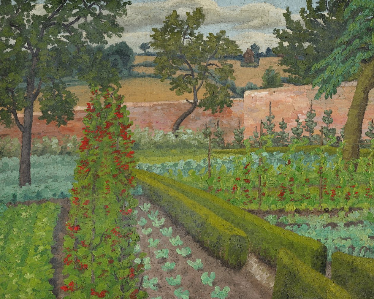 Wartime garden by Cedric Morris