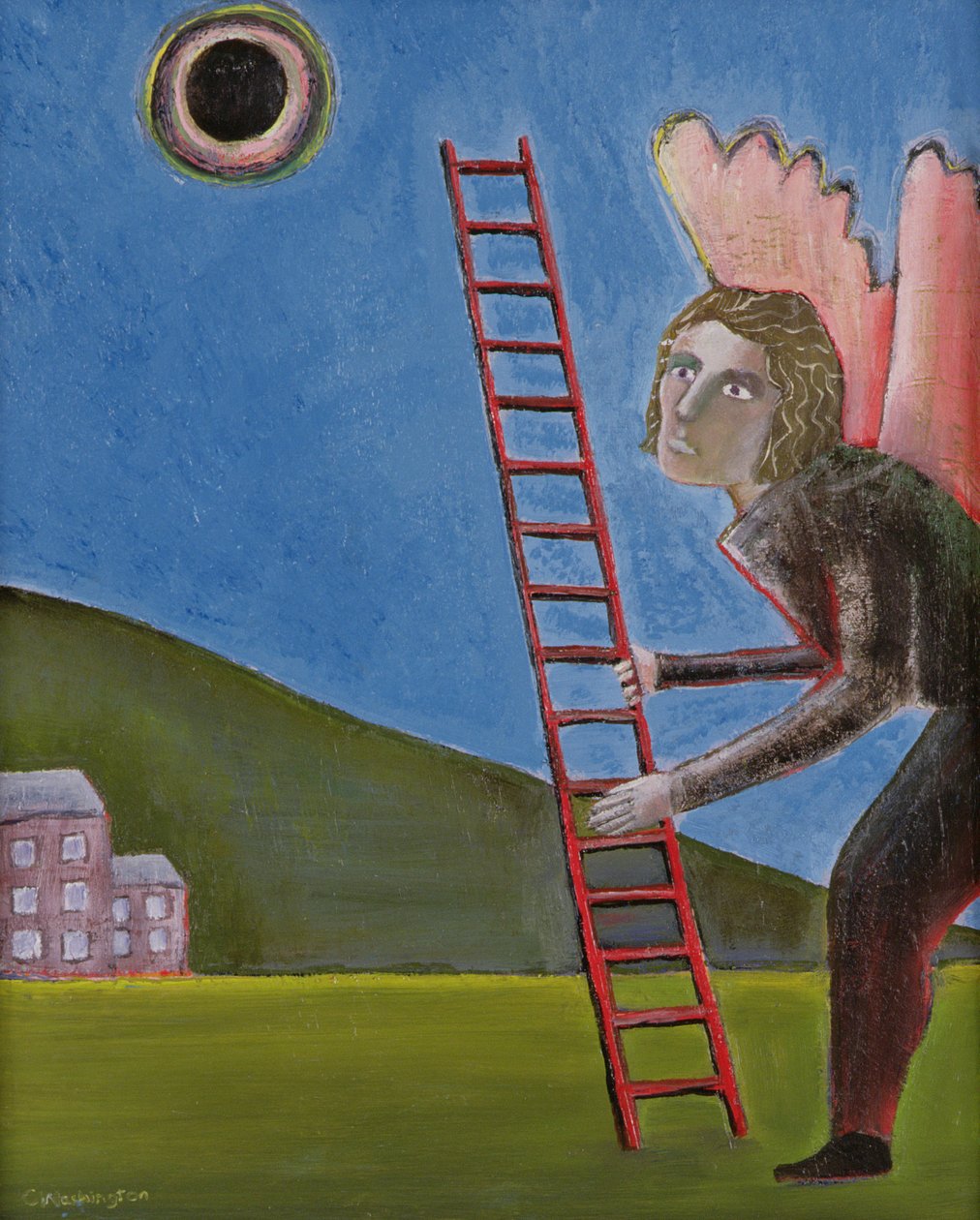 The Rise of Icarus, 1989 by Celia Washington
