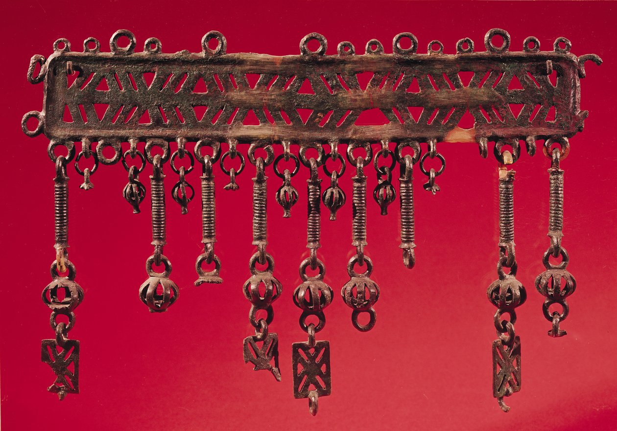 Parure with bell pendants by Celtic