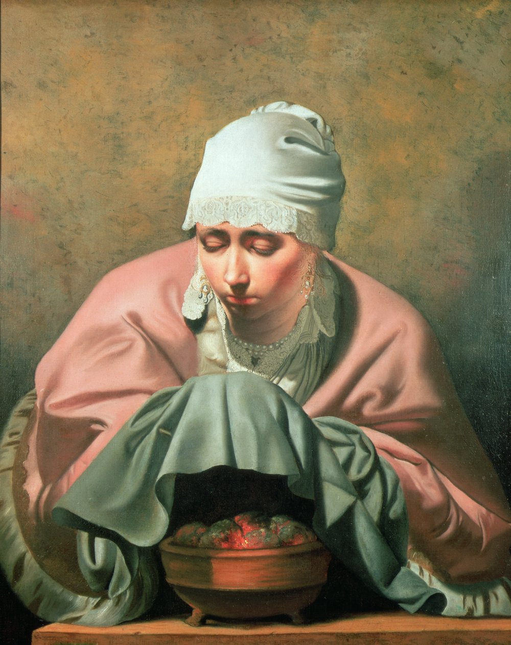 Allegory of Winter by Cesar Boetius van Everdingen