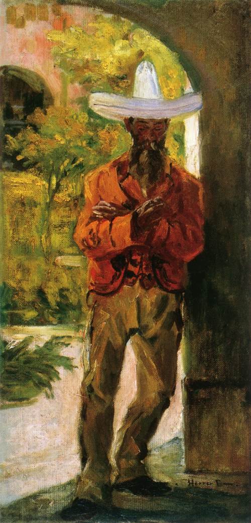 Man with a Hat by Cesar Herrer