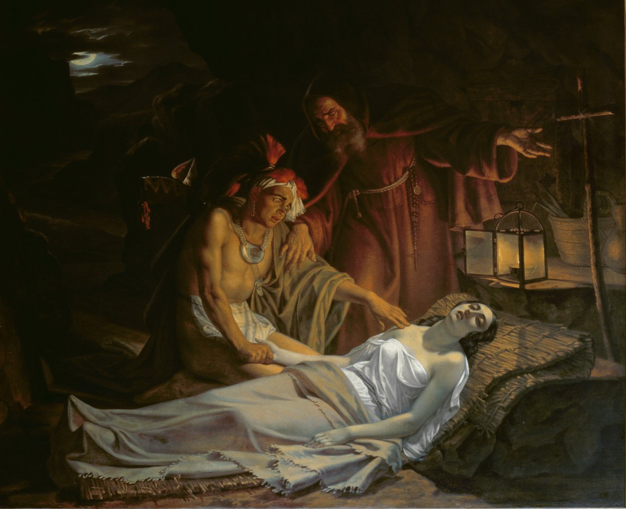 The Death of Atala by Cesare Mussini