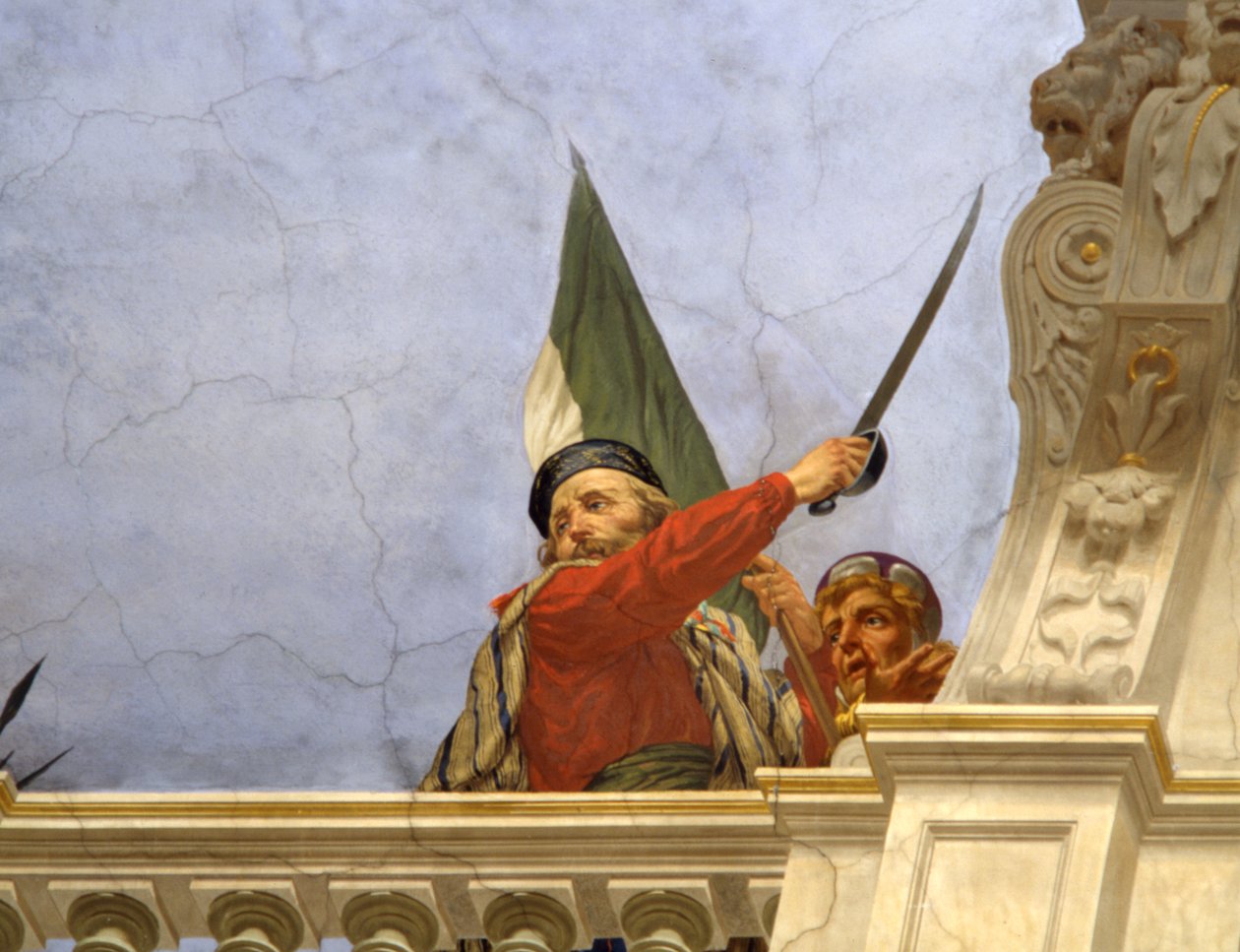 Garibaldi (detail) by Cesare Mariani