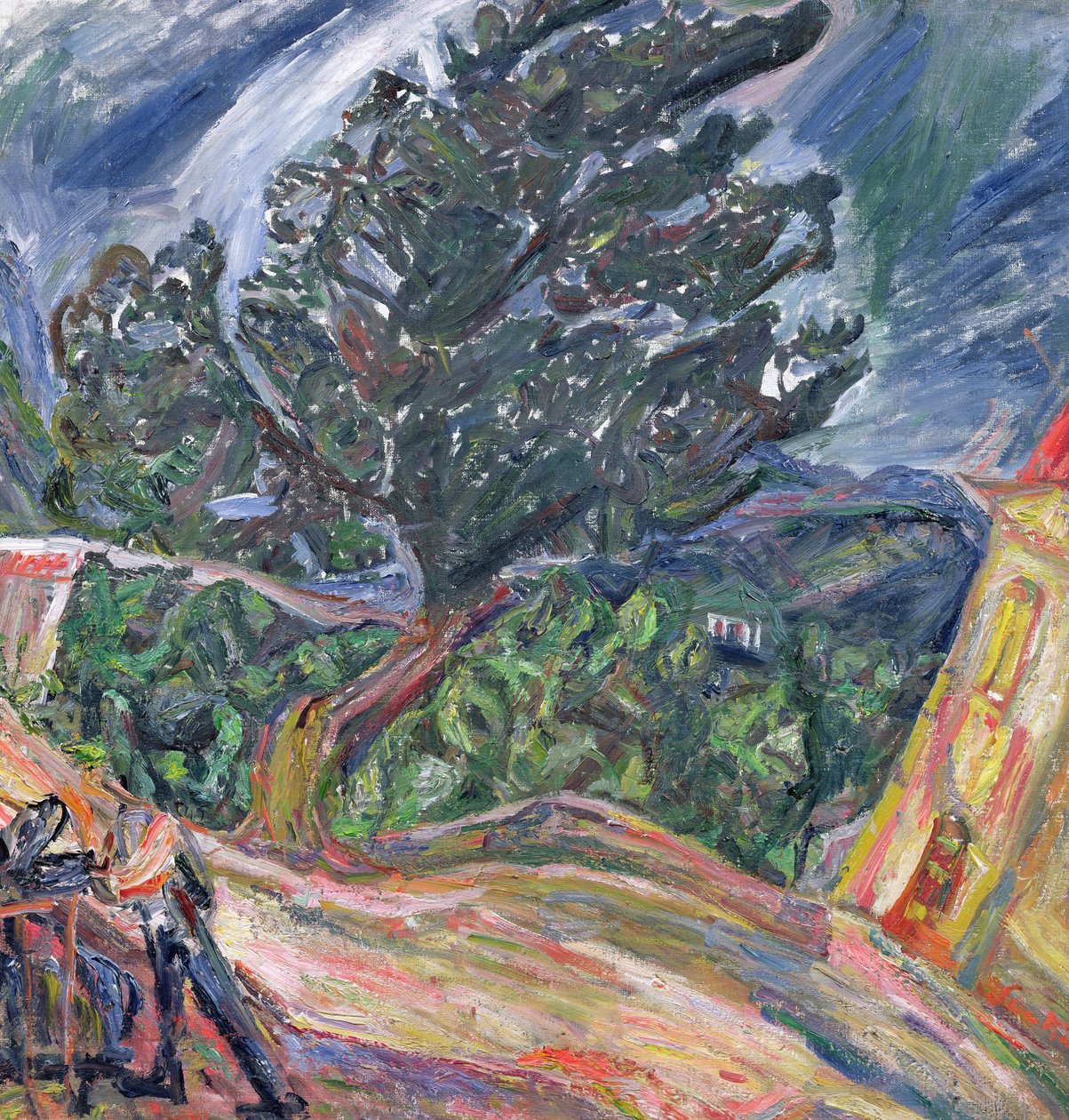 The Large Blue Tree, c.1940-42 by Chaim Soutine