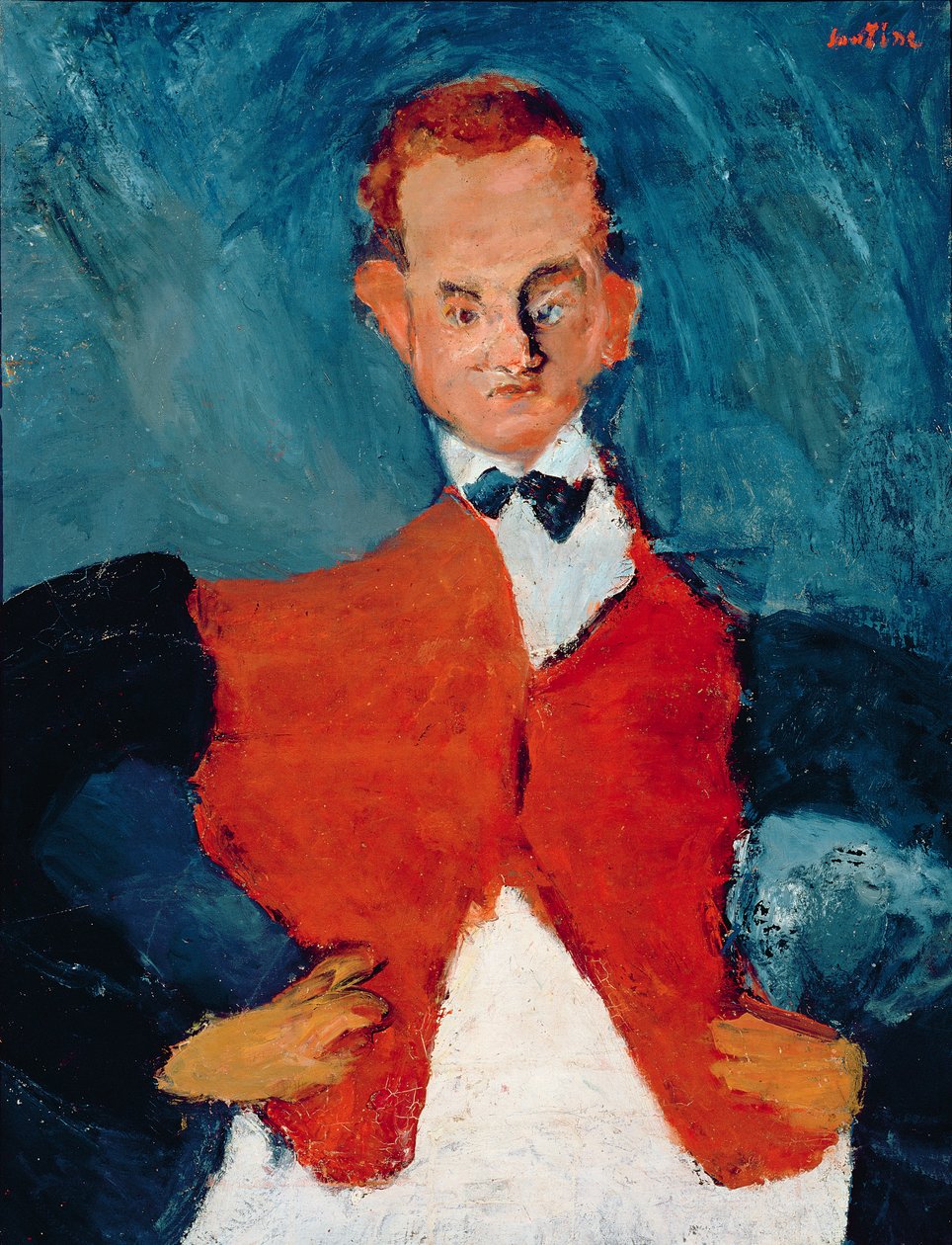 The Room-Service Waiter by Chaim Soutine