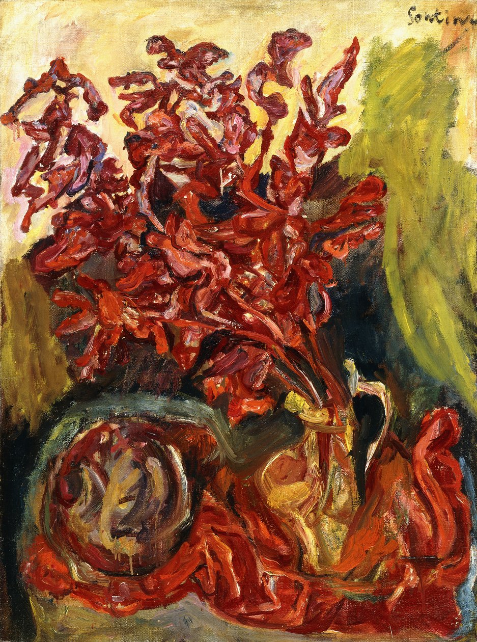 The Gladiolus by Chaim Soutine