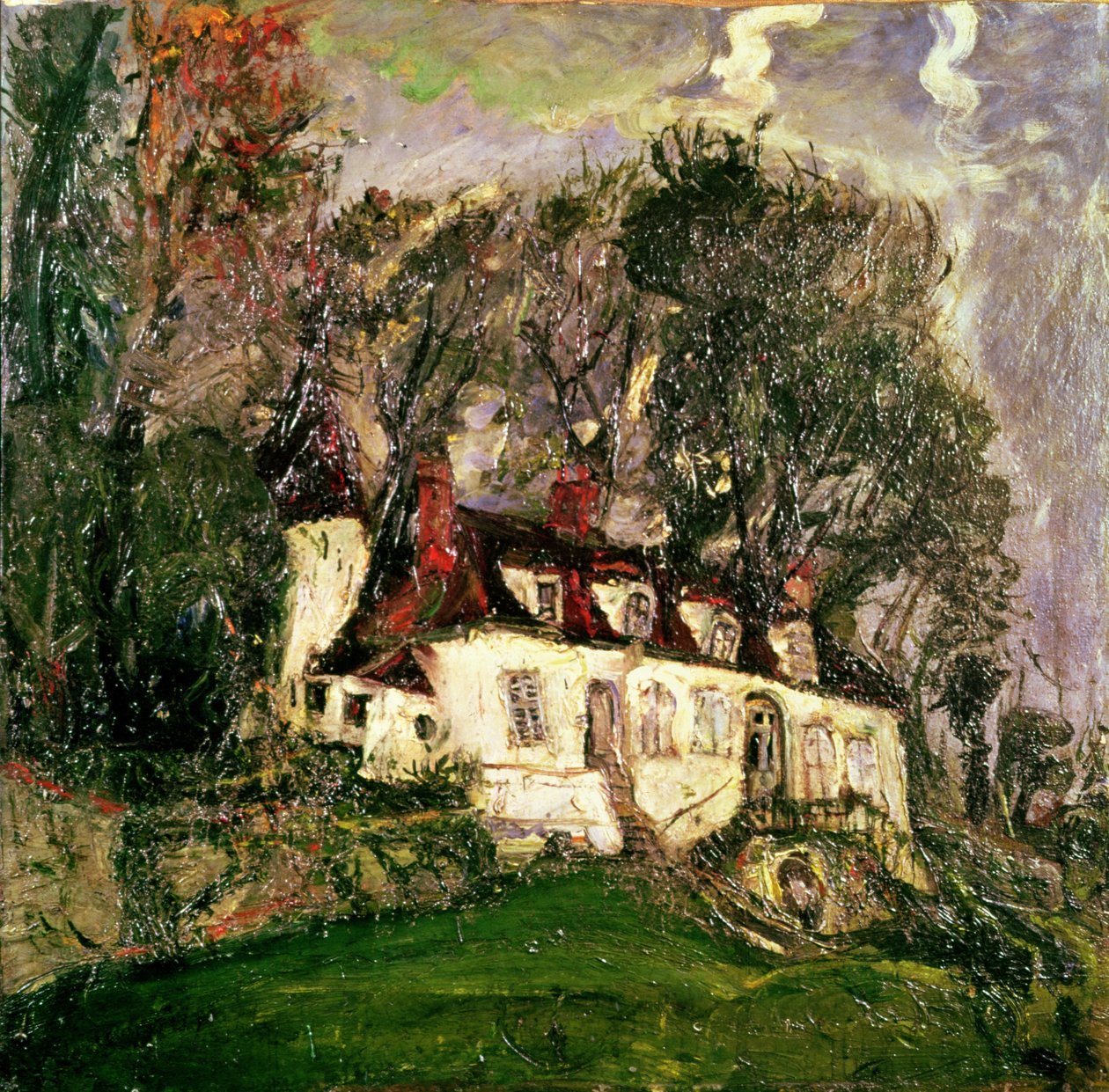 The House at Oiseme, 1934 by Chaim Soutine