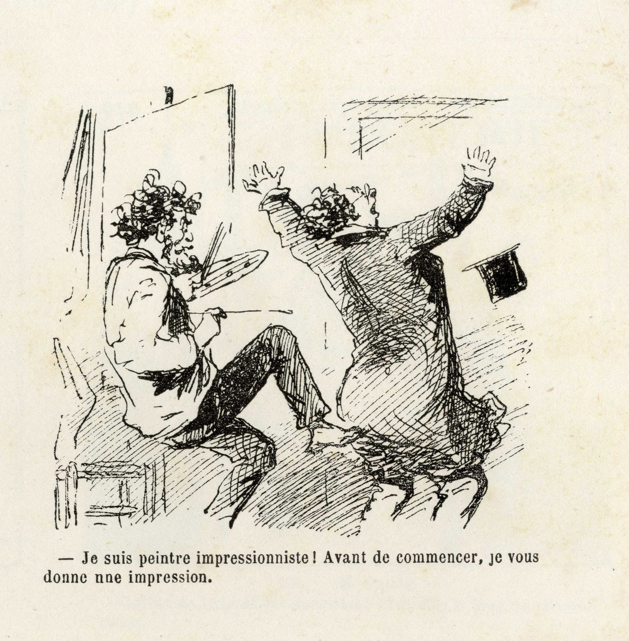 Parisian Chronicle (Cham) by Amédée de Noé