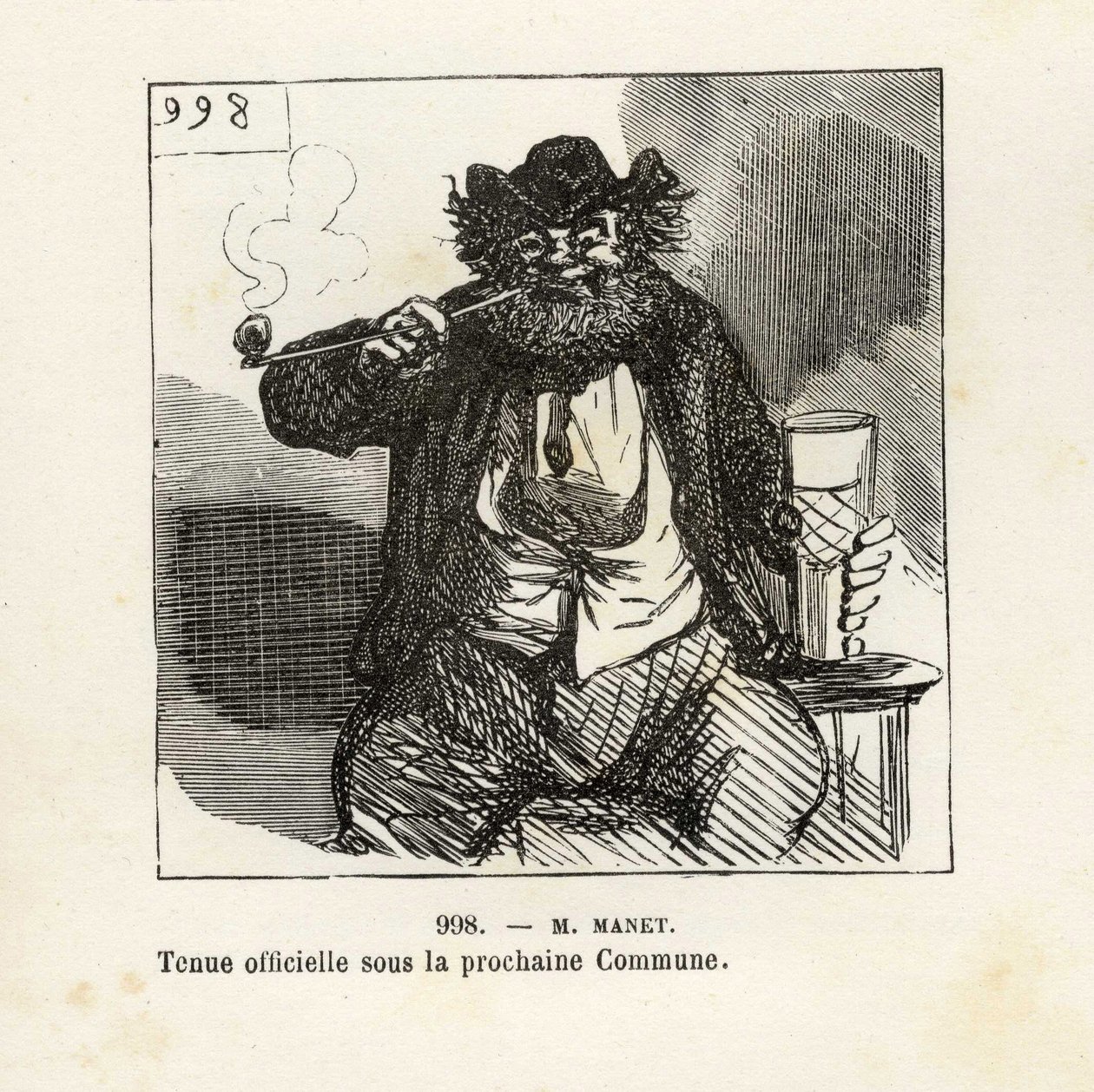 Parisian Chronicle (Cham) by Amédée de Noé