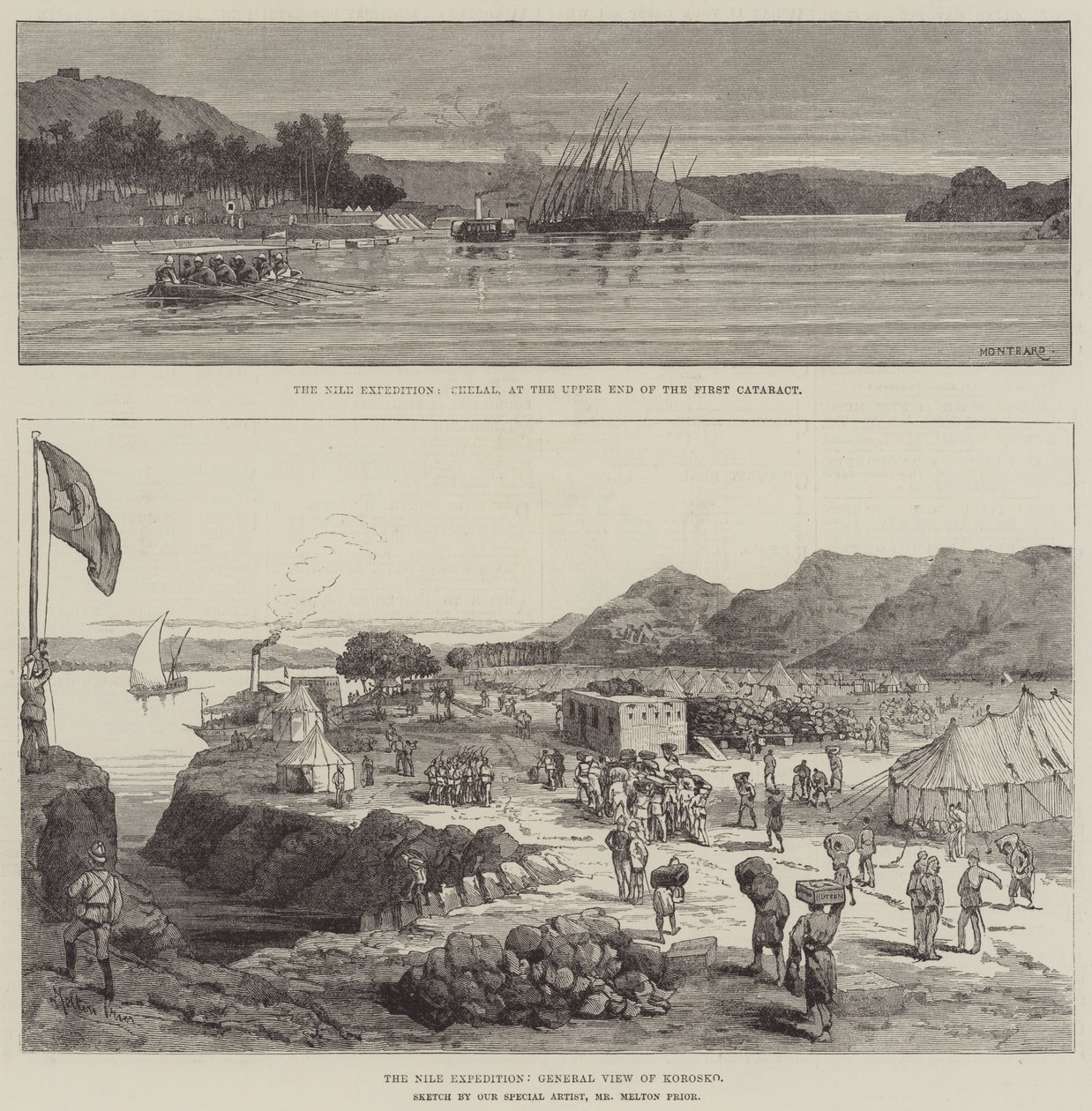 The Nile Expedition by Charles Auguste Loye