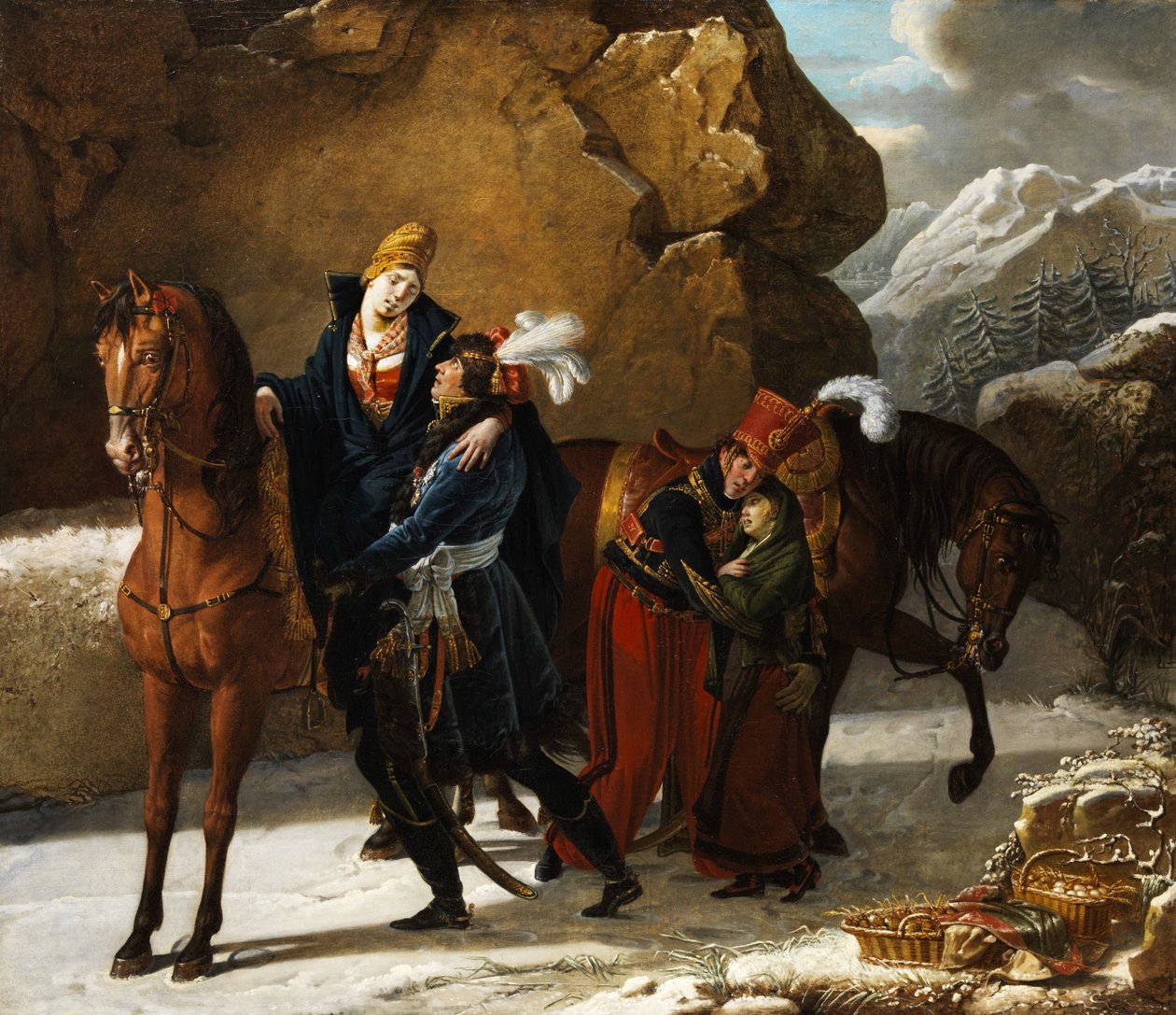 Humane Gesture of the Prince of Neuchâtel by Charles Brocas