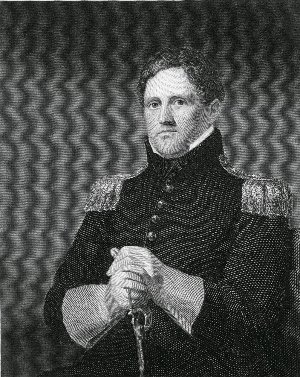 Major General Winfield Scott, engraved by William G. Armstrong by Charles Cromwell Ingham