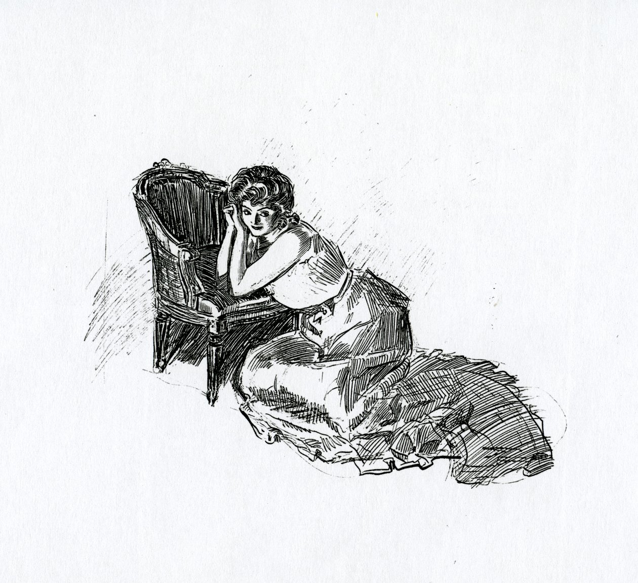 A Gibson Girl by Charles Dana Gibson
