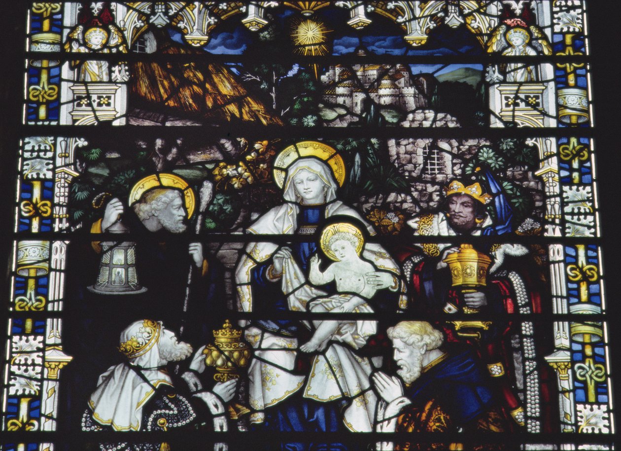 Adoration of the Magi by Charles E. Kempe