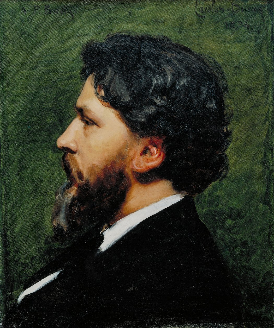 Portrait of Philippe Burty, 1874 by Charles Emile Auguste Carolus Duran