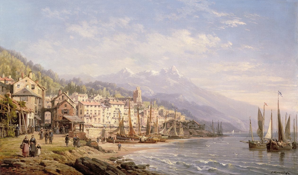 Memories of Palermo by Charles Euphrasie Kuwasseg