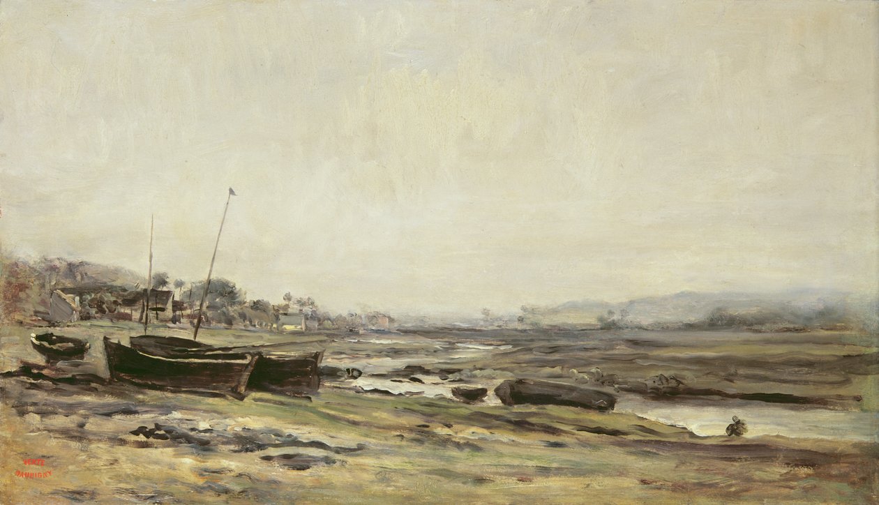 Fishing Boats by Charles Francois Daubigny