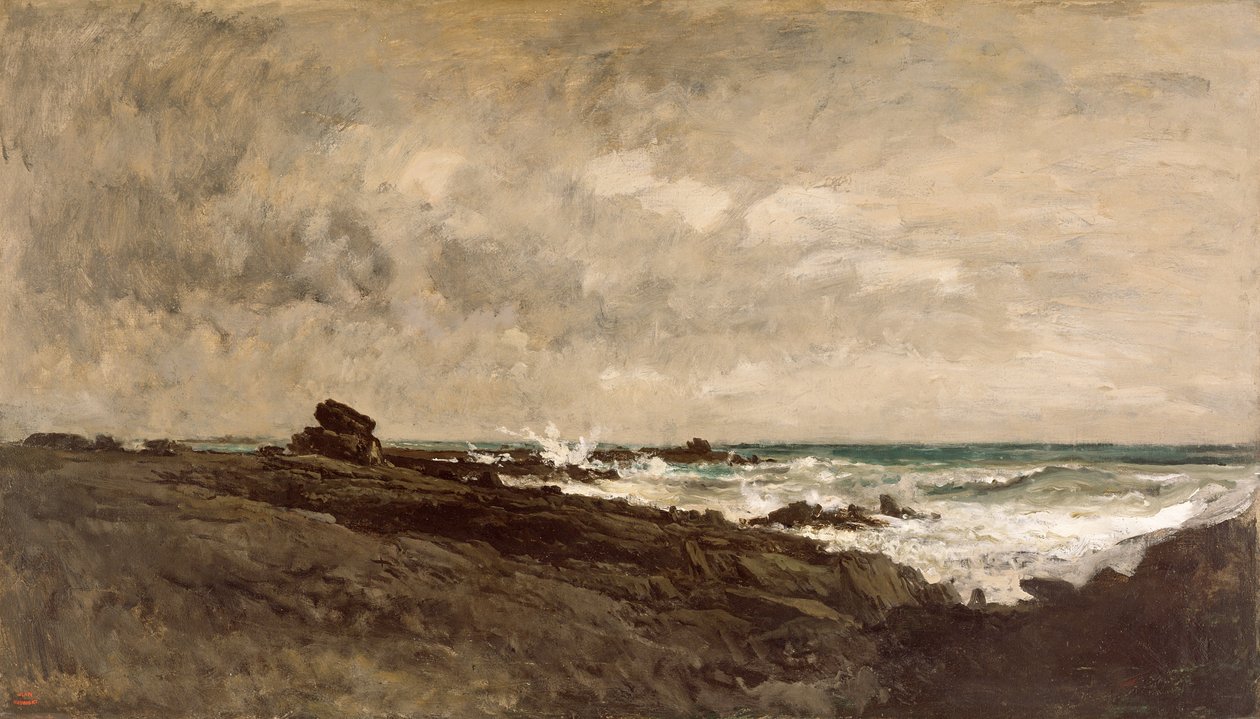 Seascape by Charles Francois Daubigny