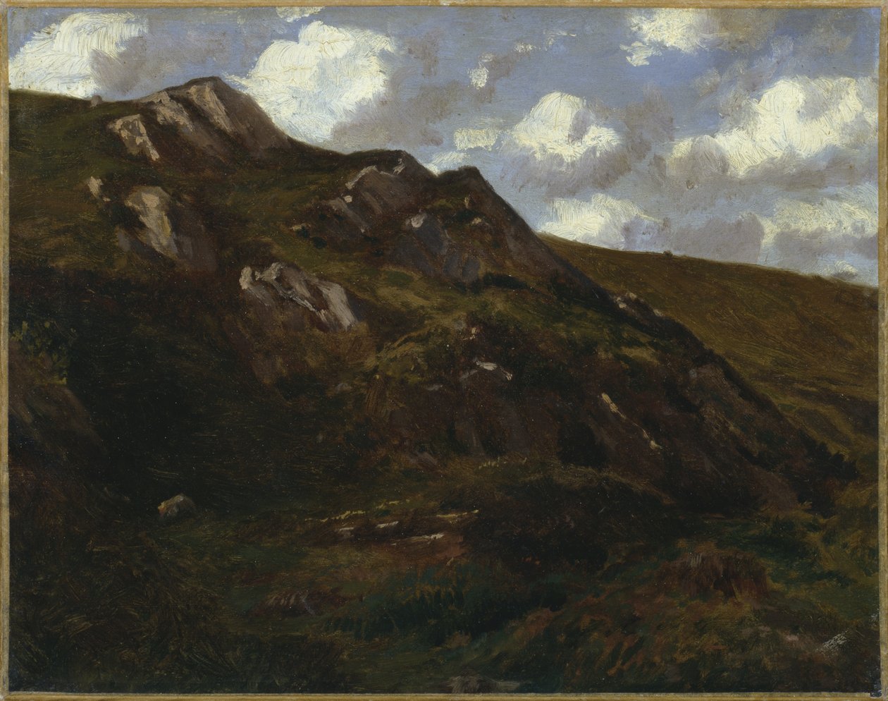 Mountainous Landscape by Charles Francois Eustache