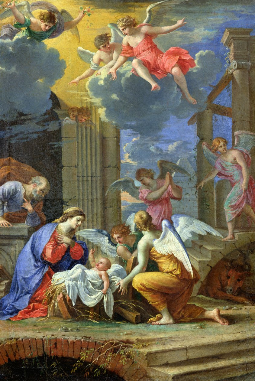 Nativity by Charles Francois Poerson