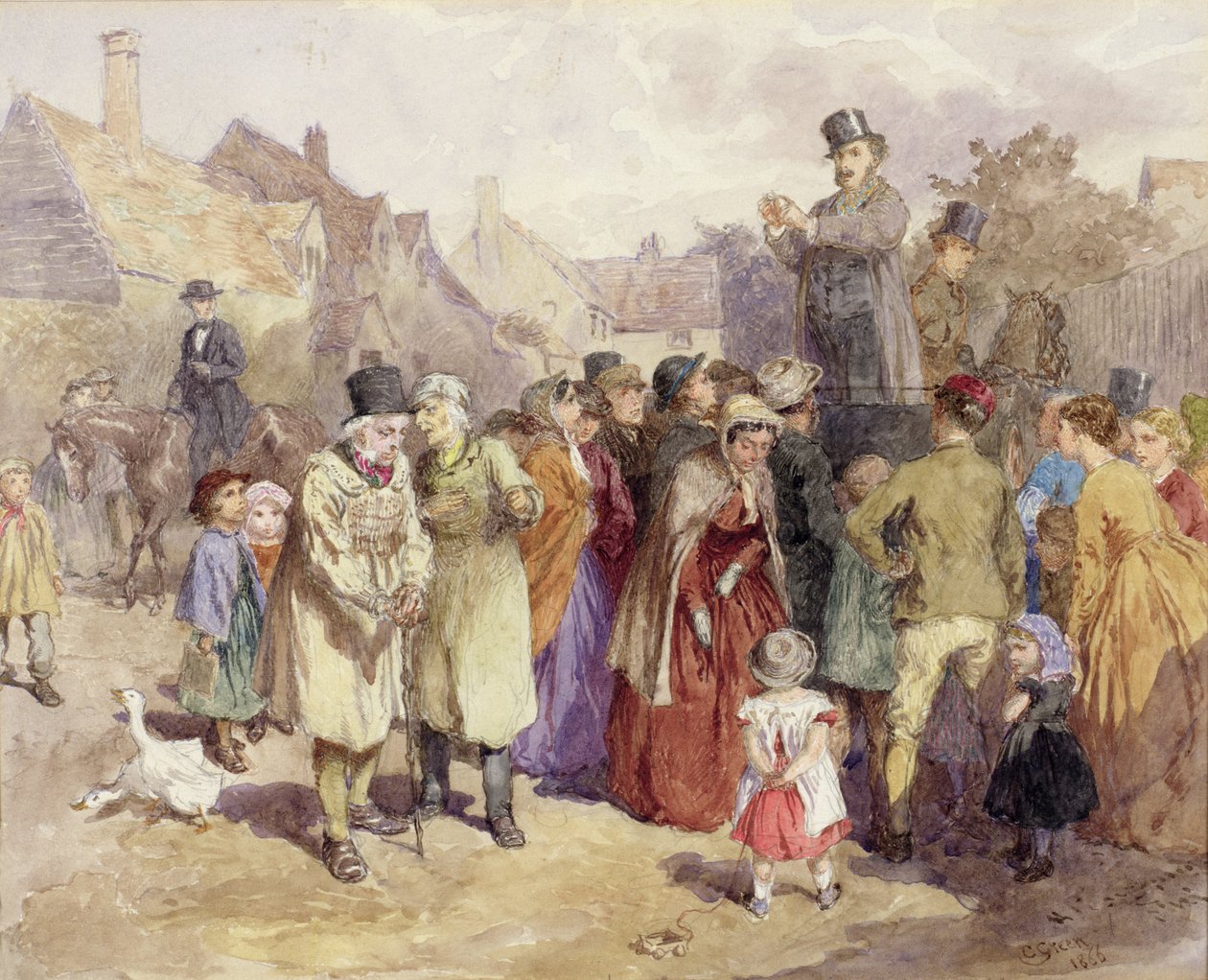 The Quack Doctor by Charles Green