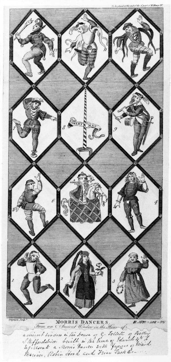 Morris Dancers by Charles Grignion