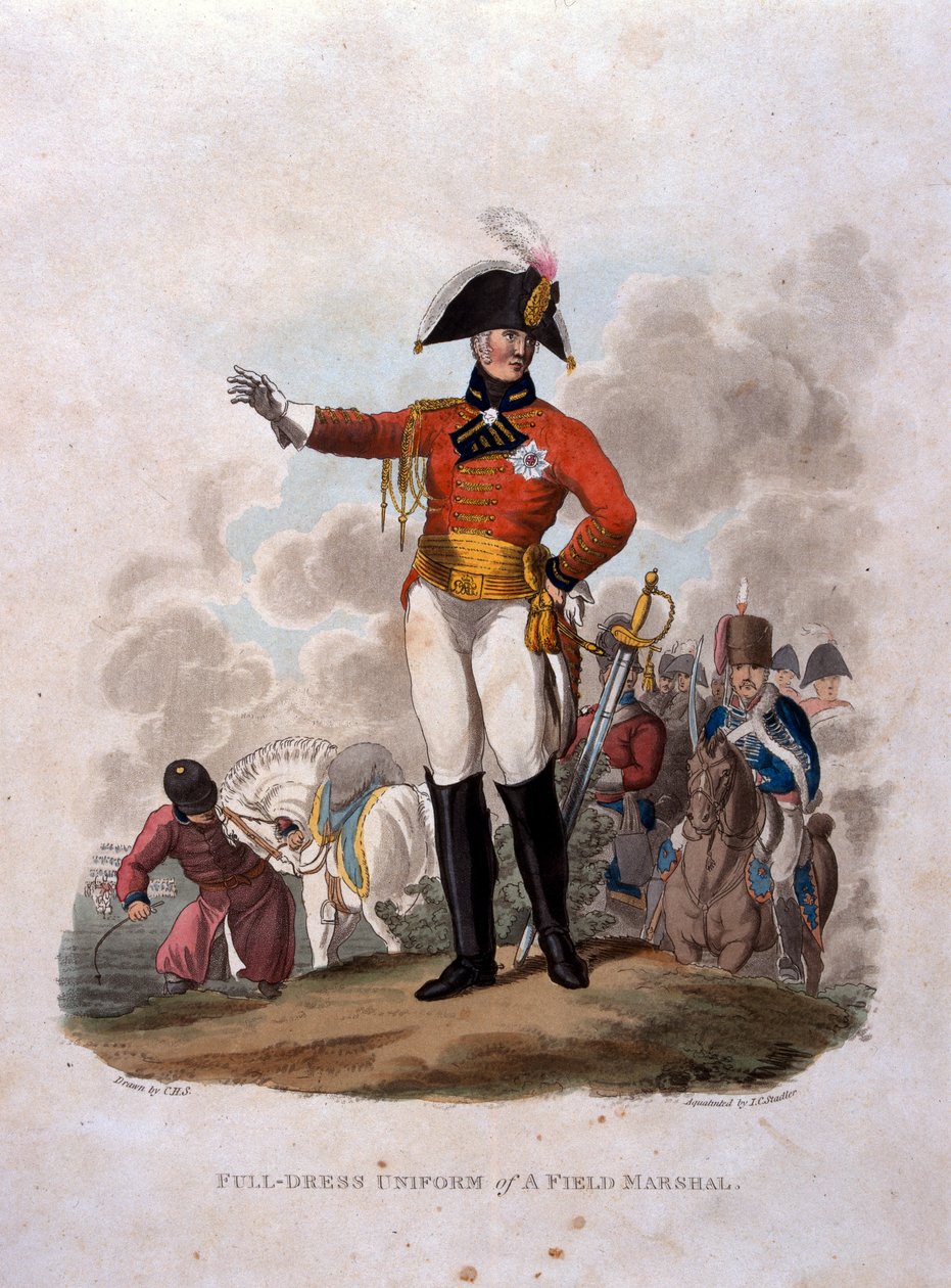 Full Dress Uniform of a Field Marshal, from 