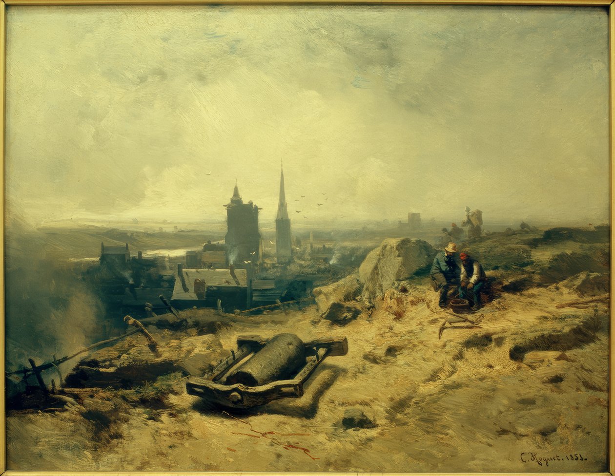 Landscape with Hut Works by Charles Hoguet