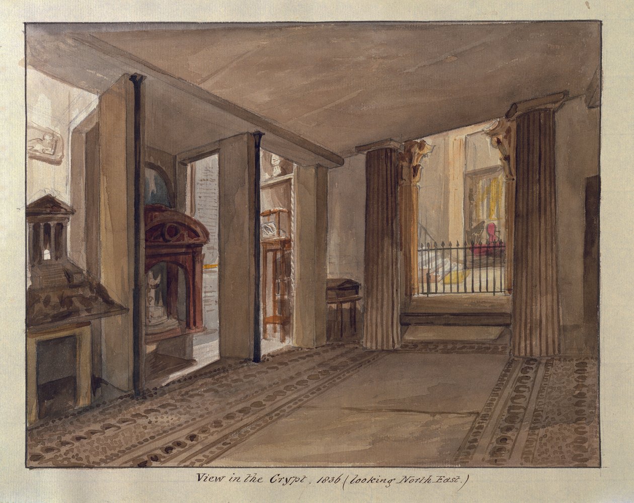 The Egyptian Crypt by Charles James Richardson