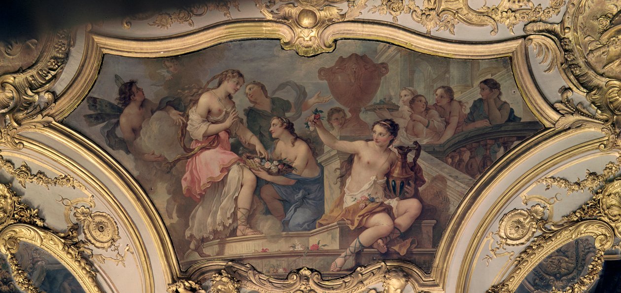 Decorative Panel from the Oval Salon Illustrating the Story of Psyche by Charles Joseph Natoire