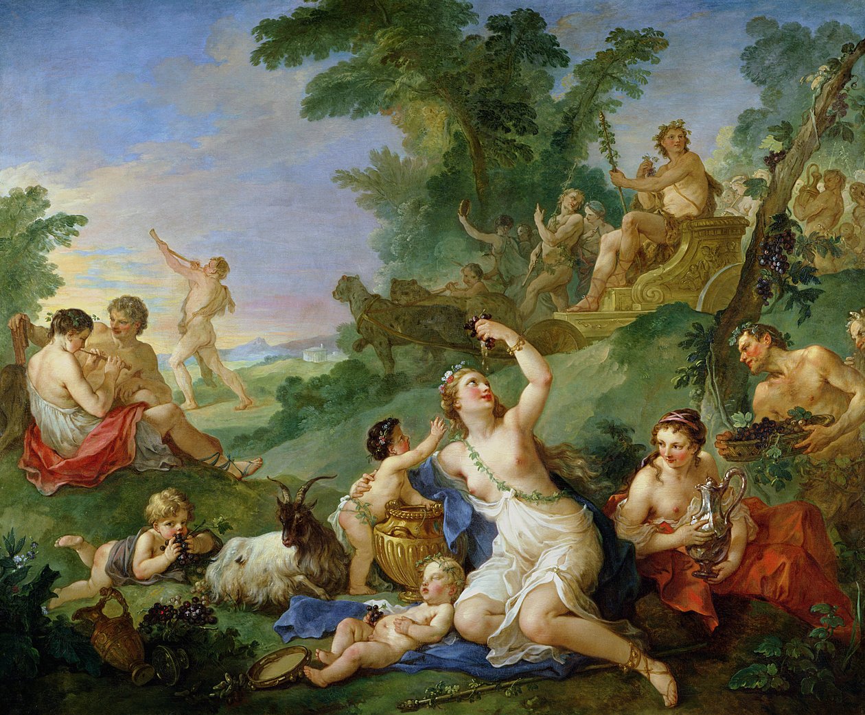 The Triumph of Bacchus by Charles Joseph Natoire