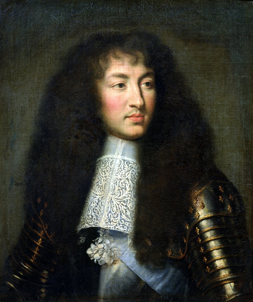 Portrait of Louis XIV (1638-1715) by Charles Le Brun