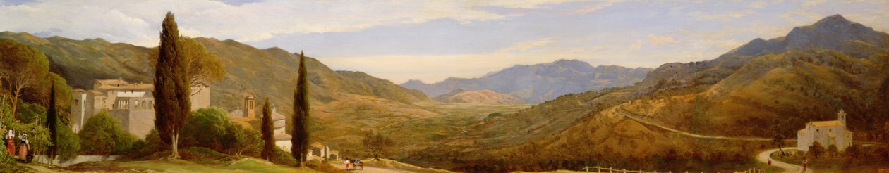 Panoramic View Near Rome by Charles Lock Eastlake