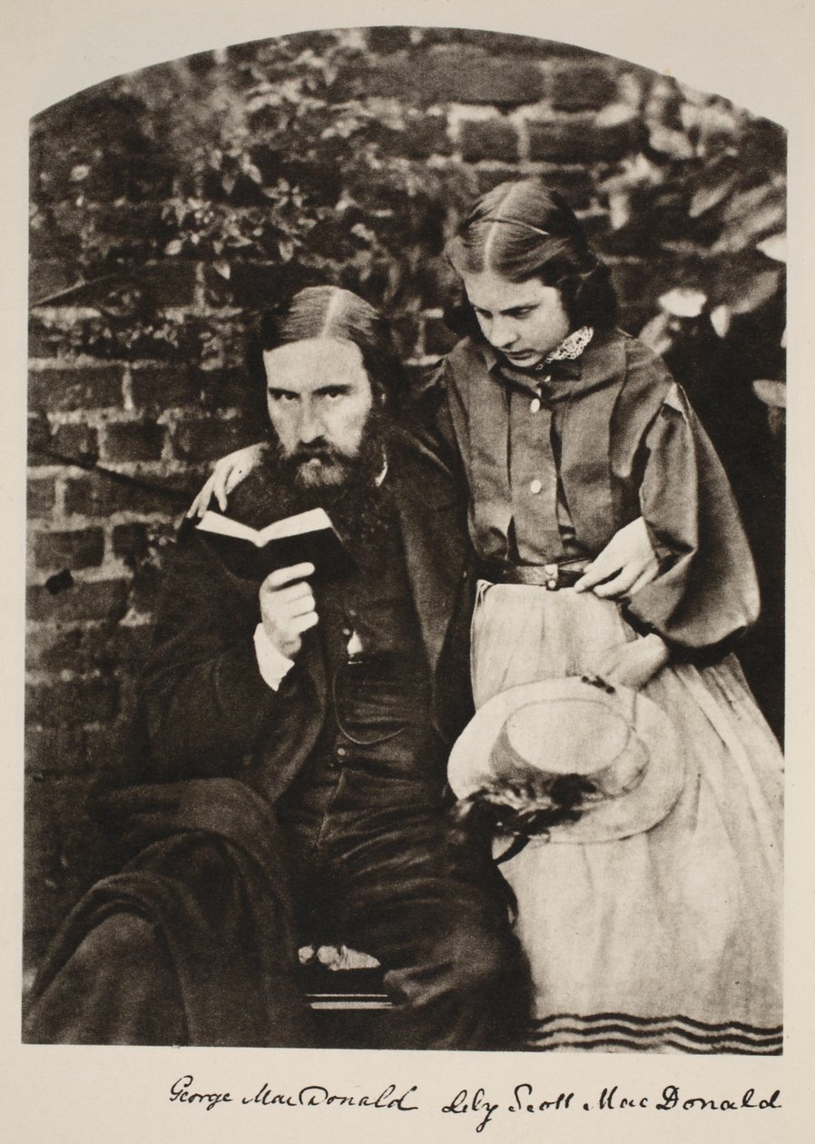 George MacDonald and His Daughter Lily, 14th October 1863 by Charles Lutwidge Dodgson