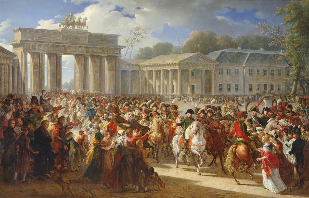 Entry of Napoleon I into Berlin, 27th October 1806, 1810 by Charles Meynier