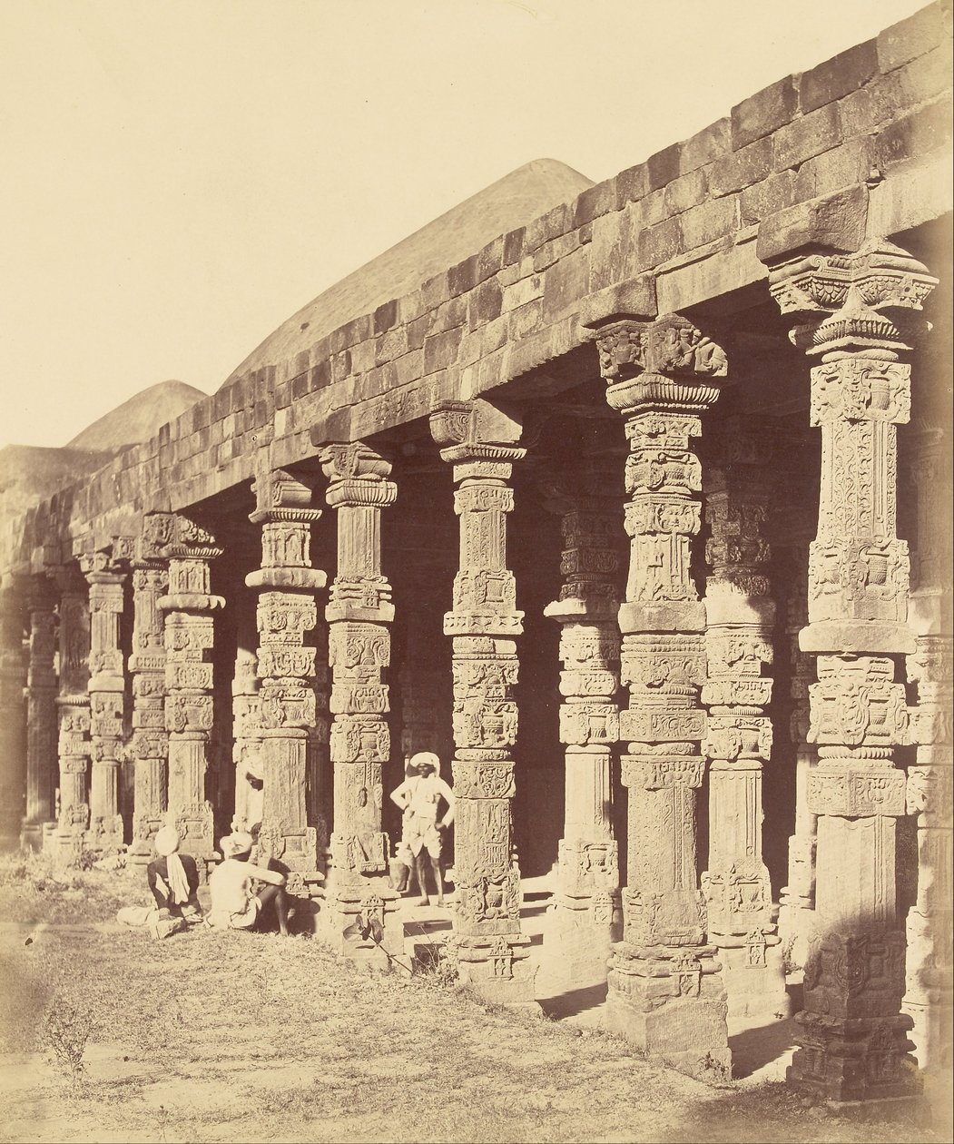 View of Tughlaqabad Fort by Charles Moravia