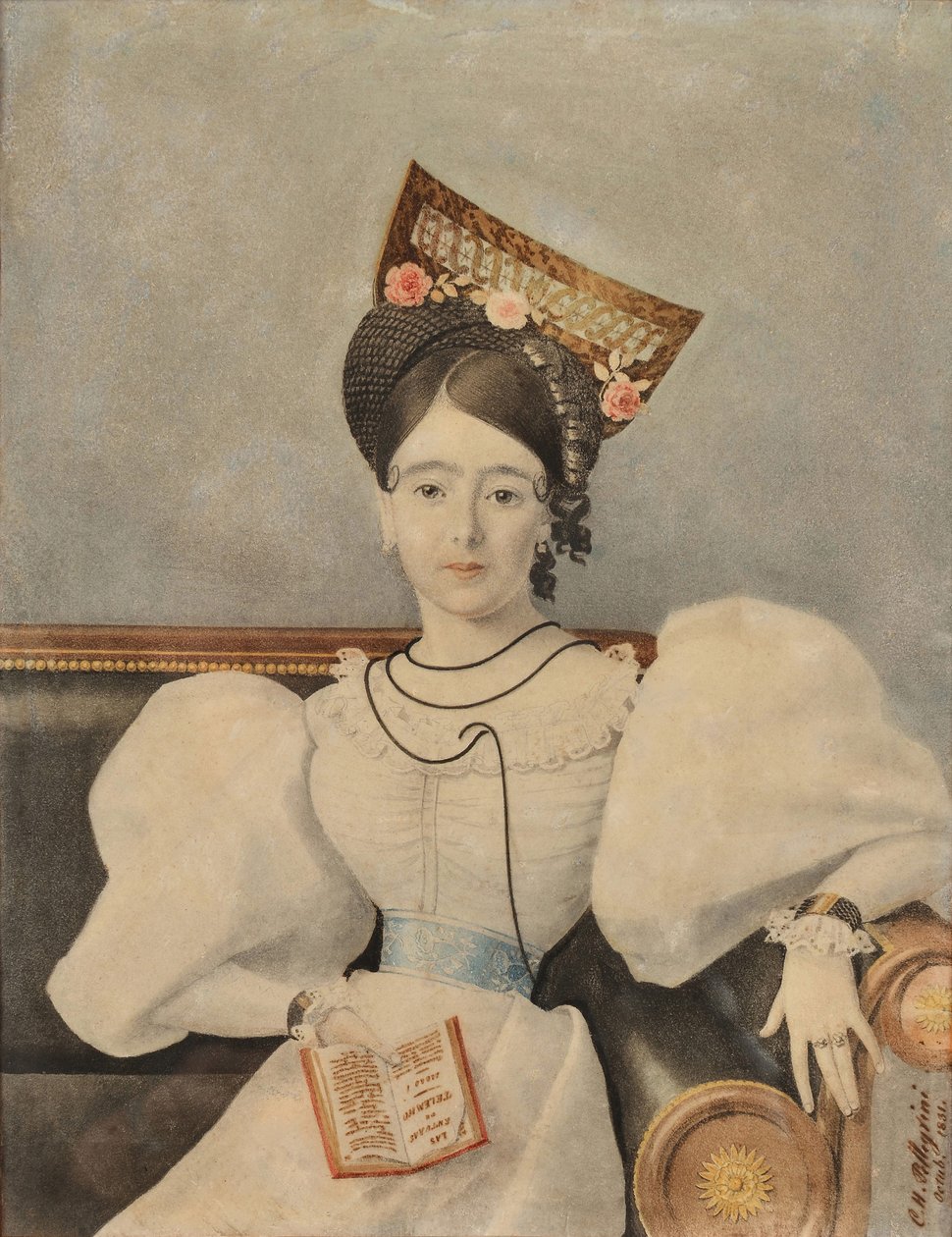 Doña Lucia Carranza de Rodríguez Orey by Charles Pellegrini