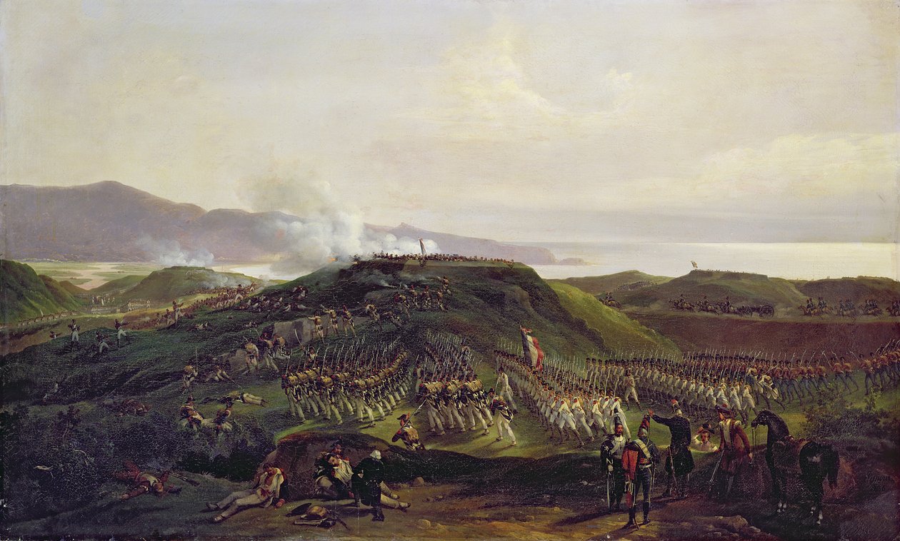 Battle of Croix des Bouquets, 23rd June 1794 by Charles Renoux