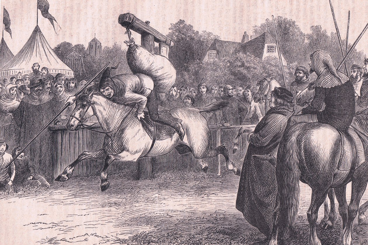 English merrymaking in the fourteenth century by Charles Ricketts