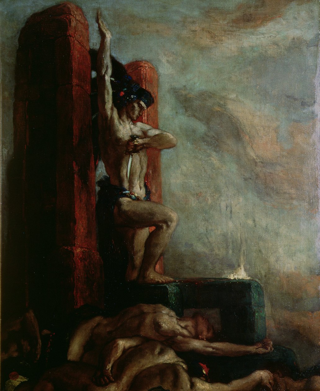 The Death of Montezuma (1466-1520) by Charles Ricketts
