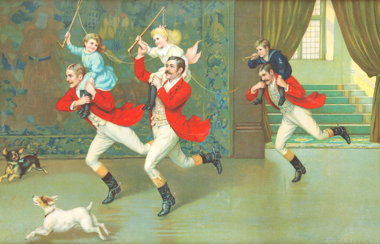 An Exciting Finish by Charles Trevor Garland