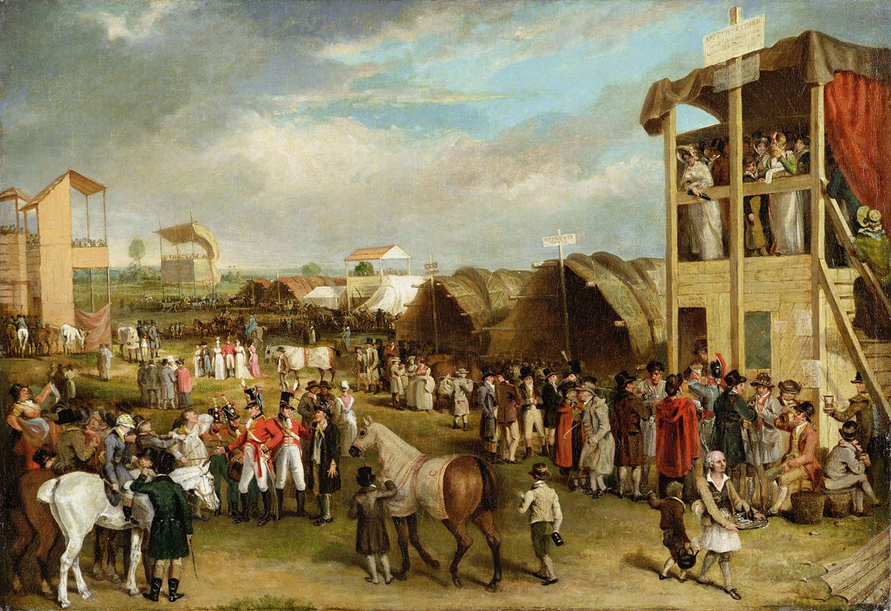 An Extensive View of the Oxford Races by Charles Yardley Turner