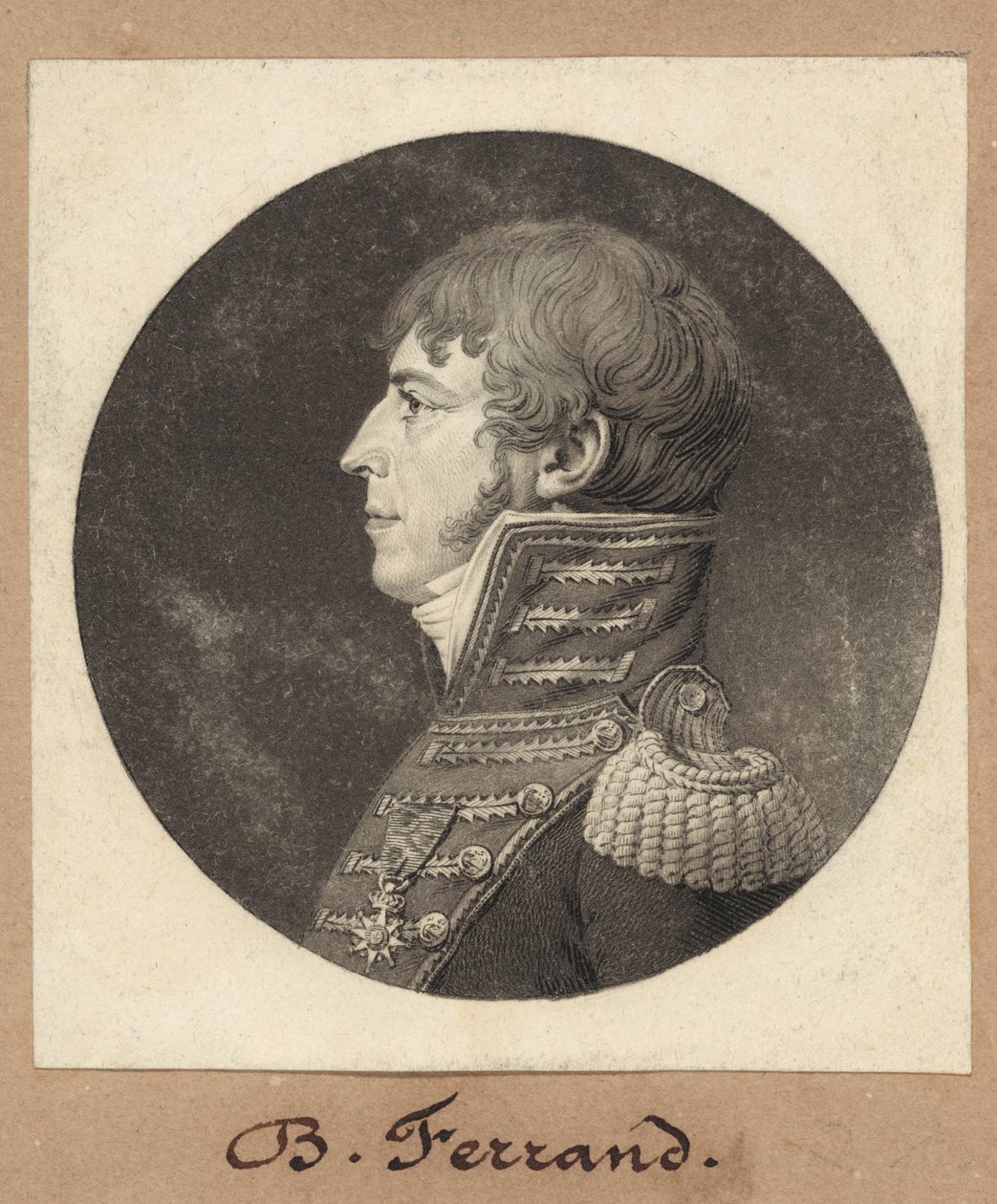 B. Ferrand by Charles B. J. Févret de Saint Mémin